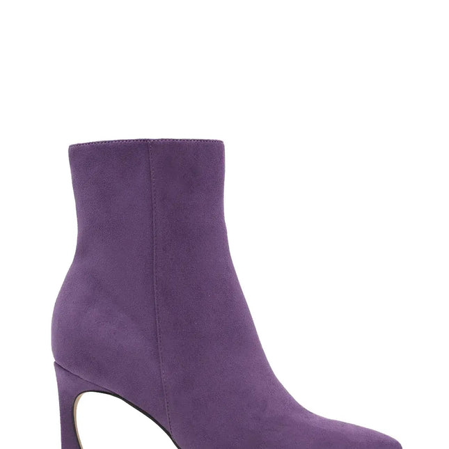 AZAREY Stiefeletten Lila Wildleder Lederfußbett