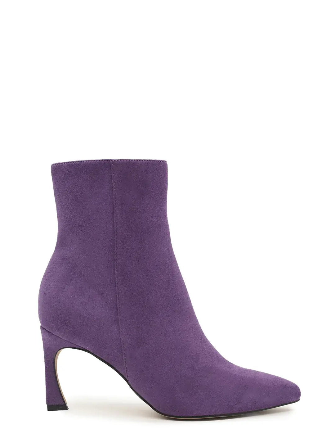 AZAREY Stiefeletten Lila Wildleder Lederfußbett