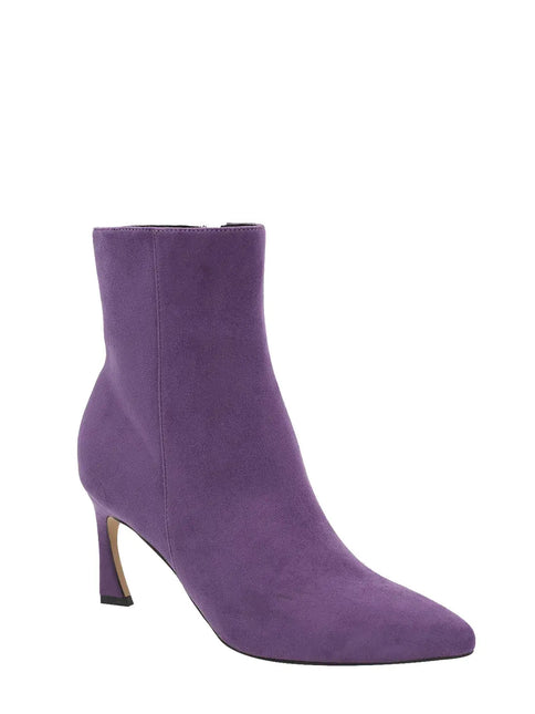 AZAREY Stiefeletten Lila Wildleder Lederfußbett