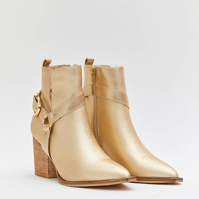 Buonarotti Stiefelette Goldschnalle