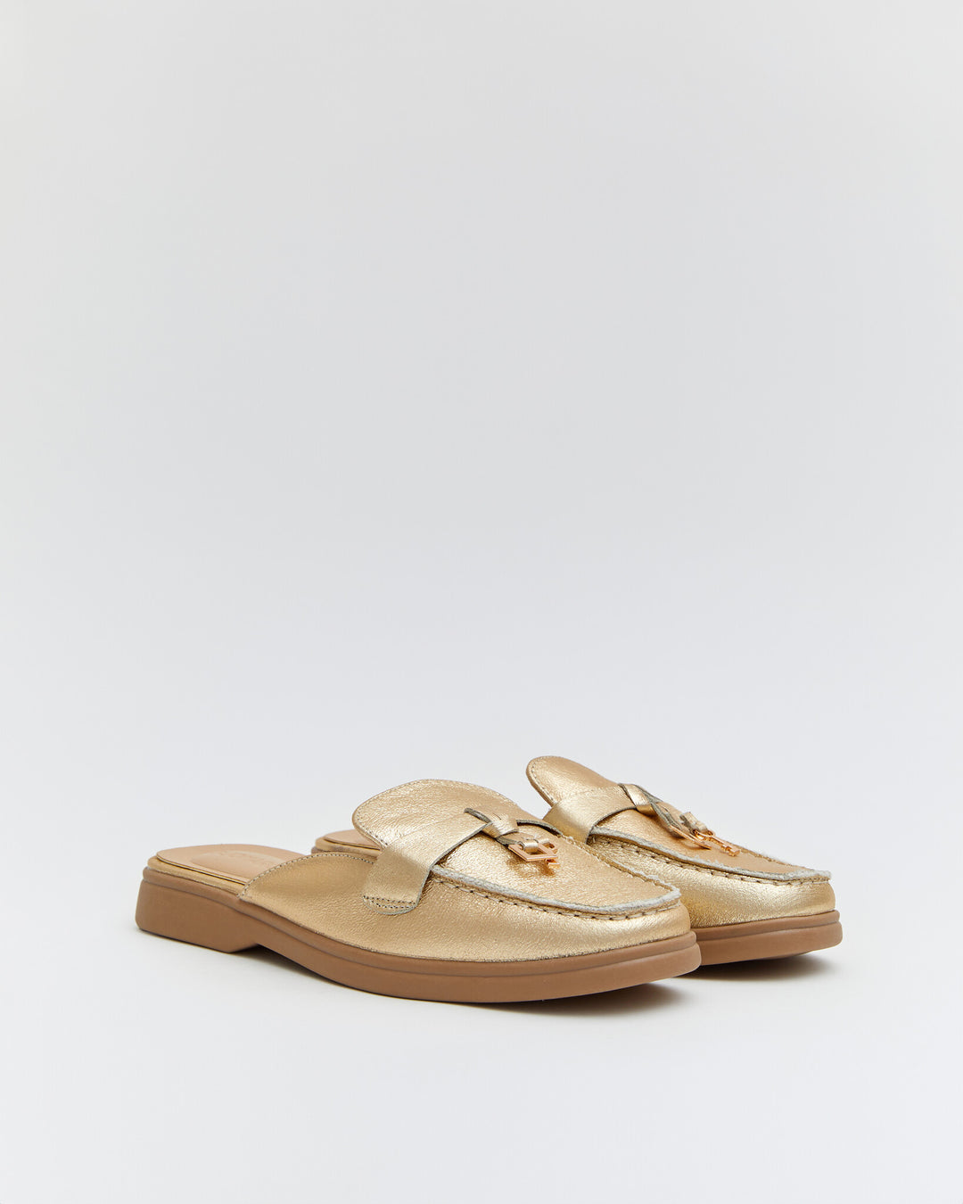 Buonarotti Slipper mit goldenen Anhängern