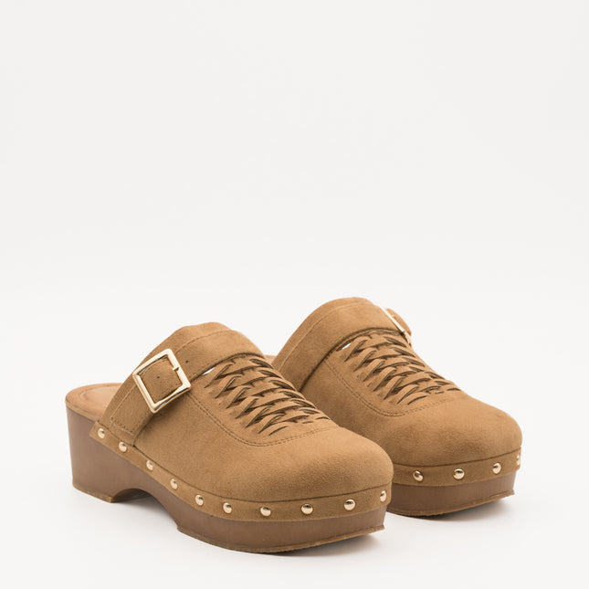 Buonarotti Clogs Kamel Schnalle Borte