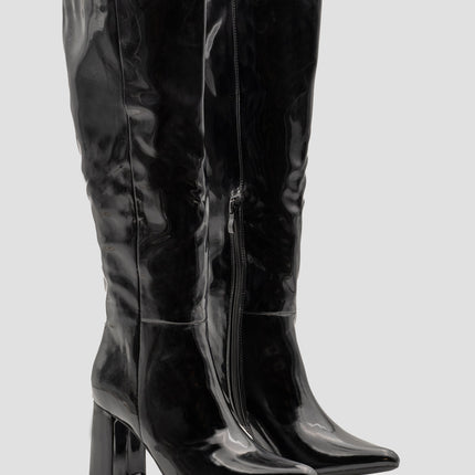 Buonarotti Stiefel Schwarzer Lack