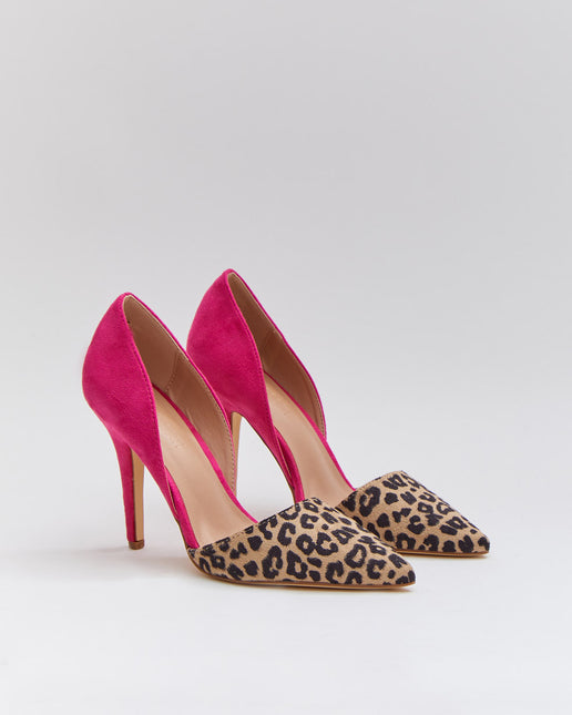 Buonarotti Pumps Fuchsia Leopard