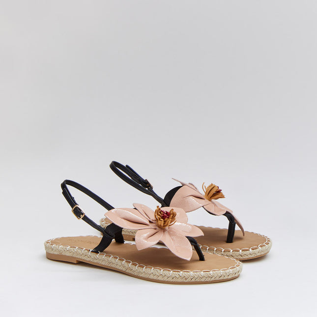 Buonarotti Sandalen Hellrosa Blume