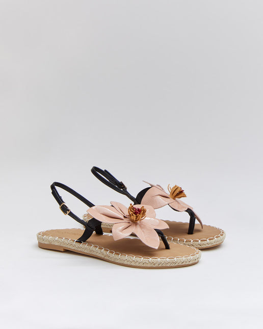 Buonarotti Sandalen Hellrosa Blume