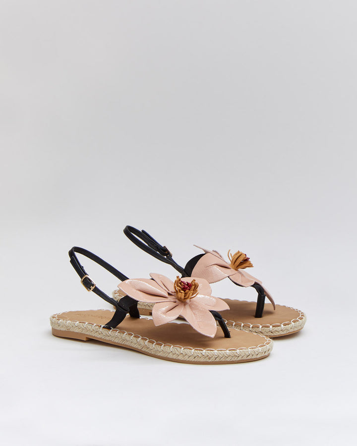 Buonarotti Sandalen Hellrosa Blume