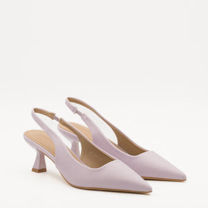 Buonarotti Slingback Heels Flieder