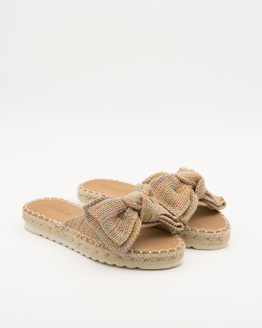 Buonarotti Pantoffeln Farben Canvas Schleife