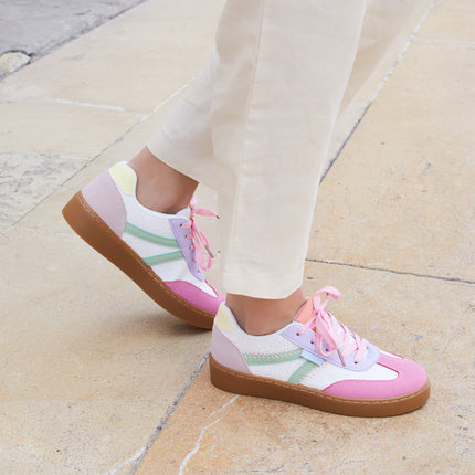 Buonarotti Turnschuhe Weiß Gefärbtes Segeltuch