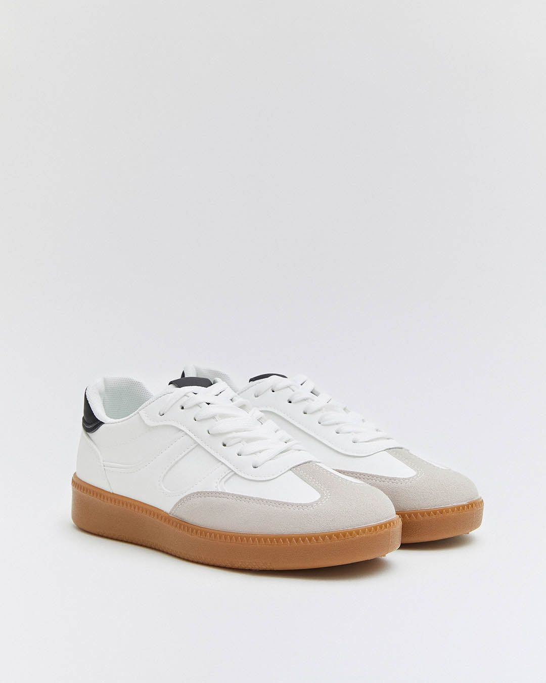 Buonarotti Turnschuhe Weiß Samba Schwarz