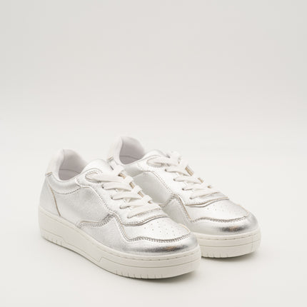 Buonarotti Turnschuhe Silber Inspiriert Kraft Weiß