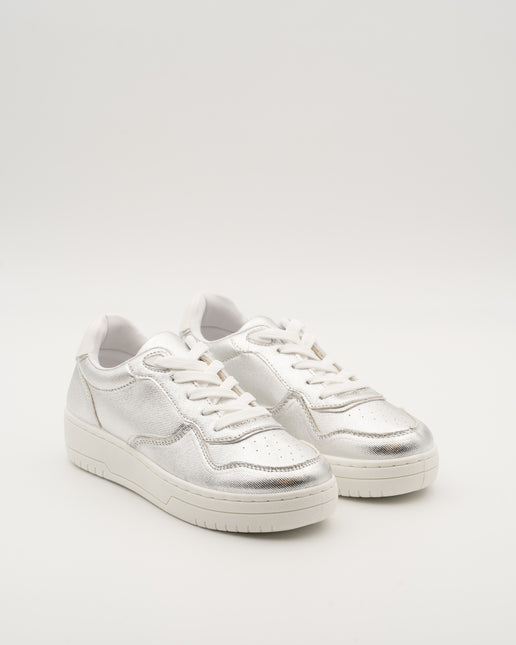 Buonarotti Turnschuhe Silber Inspiriert Kraft Weiß