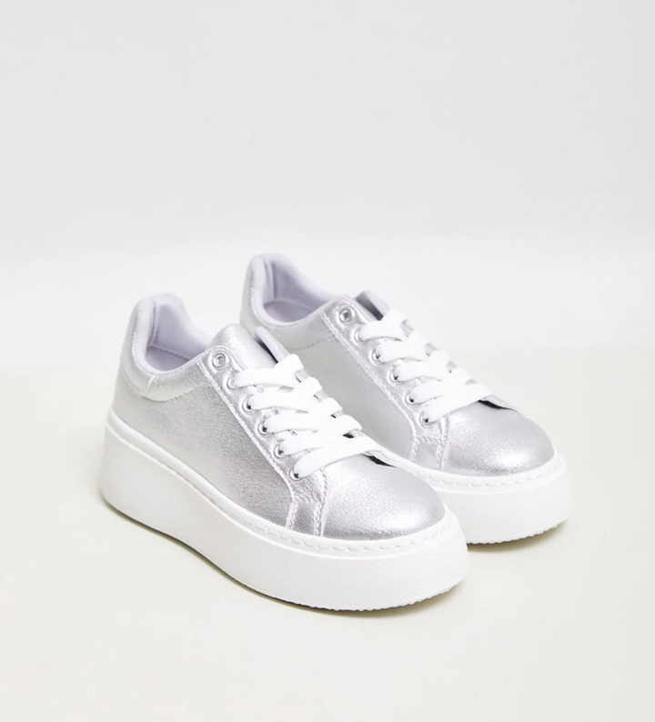 Buonarotti Turnschuhe Silber