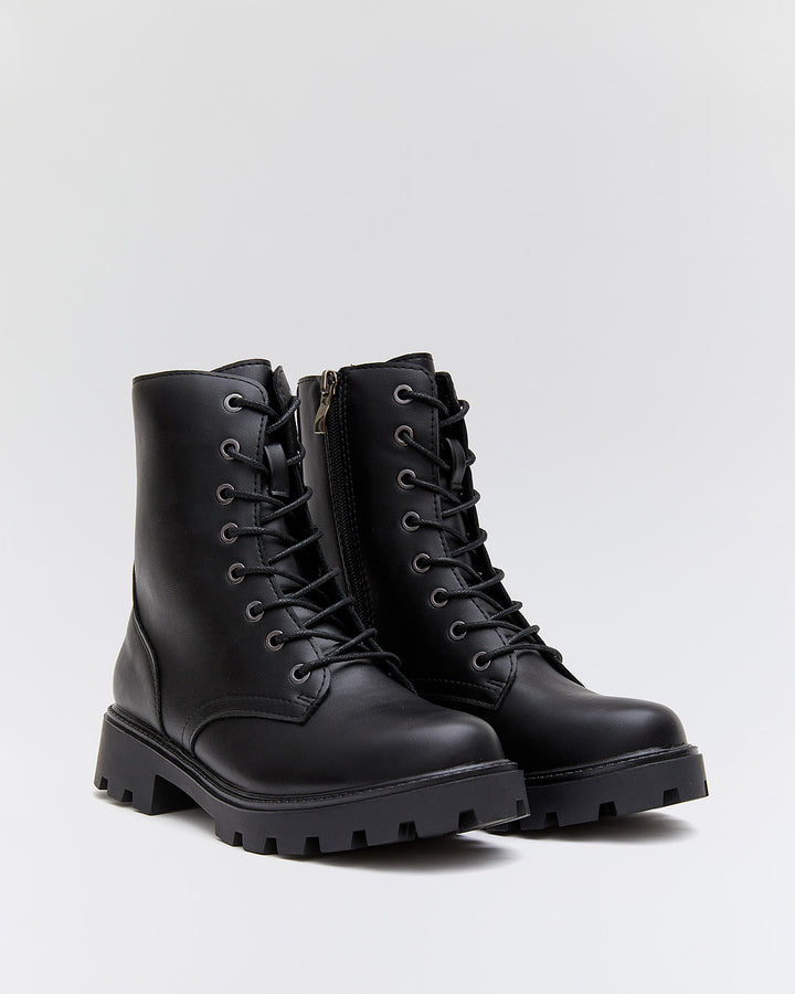 Buonarotti Tierarztstiefel Schwarz