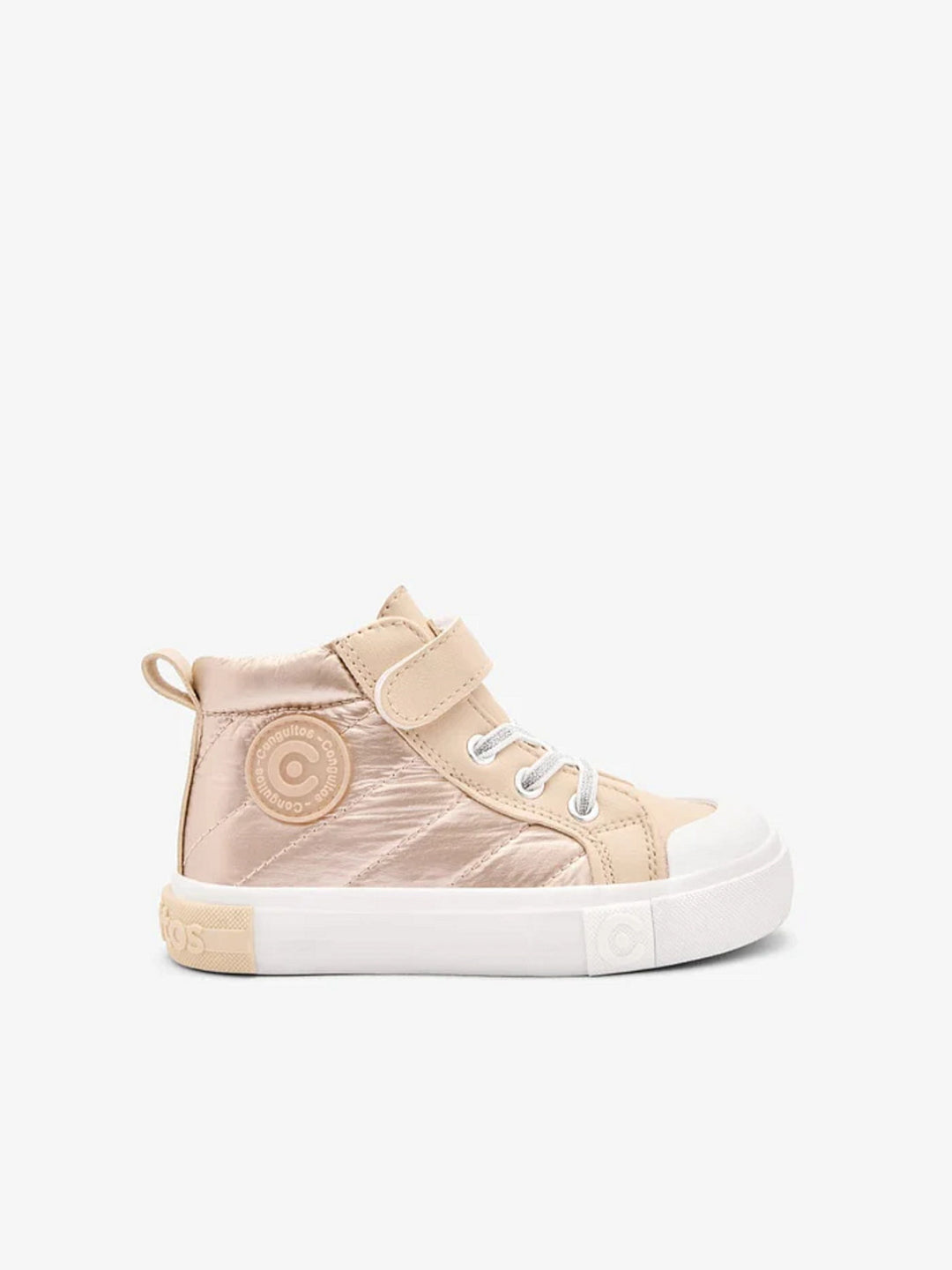 Conguitos Hohe Turnschuhe Mädchen Gold