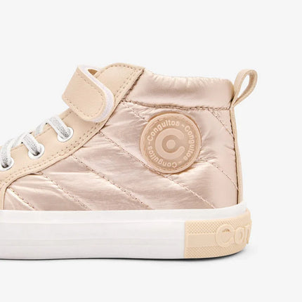 Conguitos Hohe Turnschuhe Mädchen Gold