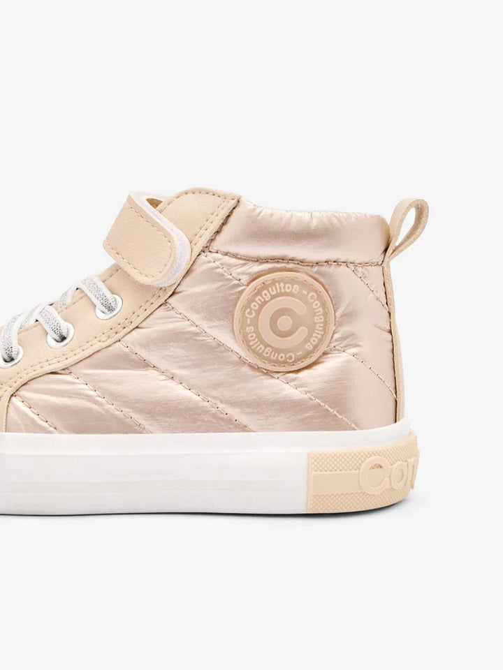 Conguitos Hohe Turnschuhe Mädchen Gold