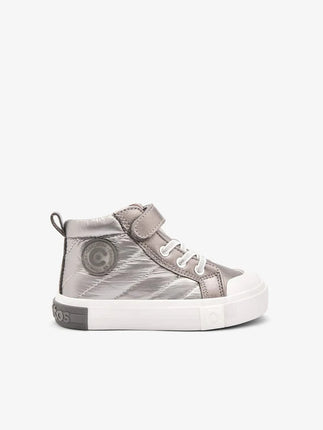 Conguitos Hohe Turnschuhe Mädchen Silber