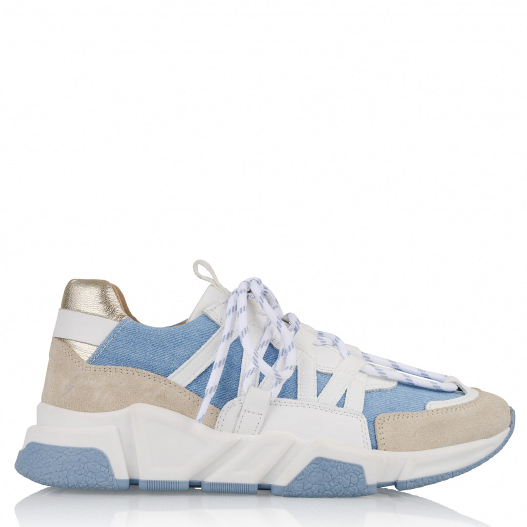 DWRS The label DWRS Turnschuhe blau LOS ANGELES denim