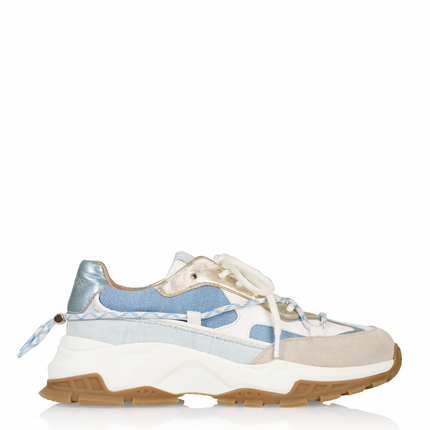 DWRS The label DWRS Turnschuhe BONNEY denim Champagne