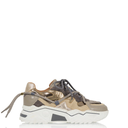 DWRS The label Sneakers JUPITER Braun Elefante / Smoke