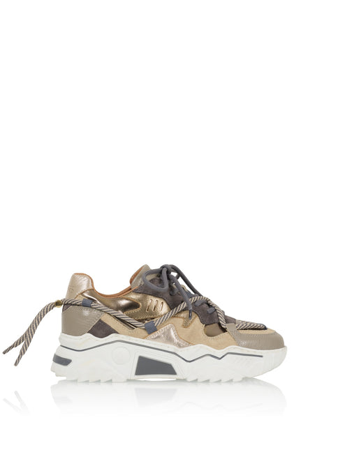 DWRS The label Sneakers JUPITER Braun Elefante / Smoke