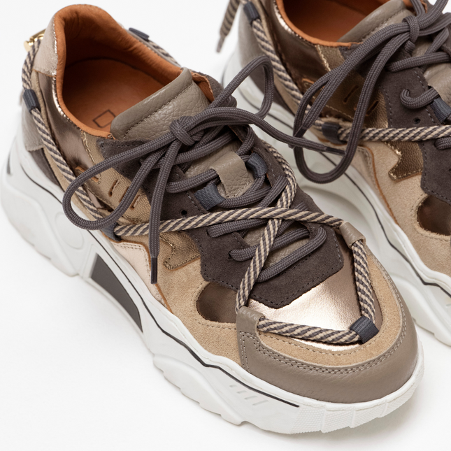 DWRS The label Sneakers JUPITER Braun Elefante / Smoke