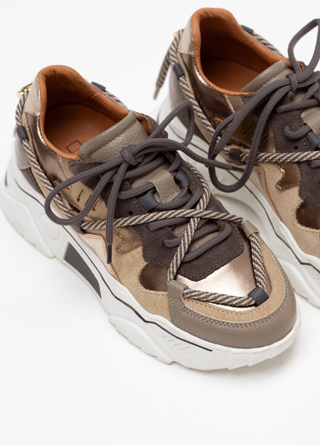 DWRS The label Sneakers JUPITER Braun Elefante / Smoke