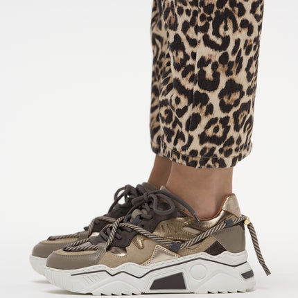 DWRS The label Sneakers JUPITER Braun Elefante / Smoke