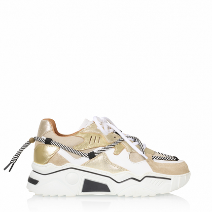 DWRS The label DWRS Turnschuhe JUPITER denim Beige Champagner