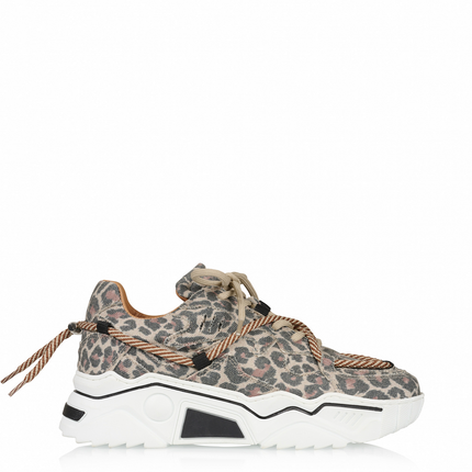 DWRS The label DWRS Turnschuhe JUPITER denin Leopard
