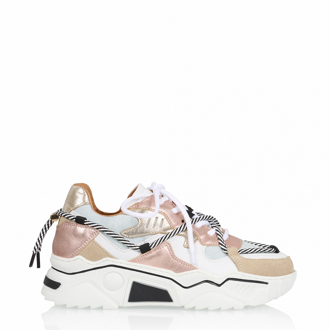 DWRS The label DWRS Turnschuhe JUPITER Rosa Jeans