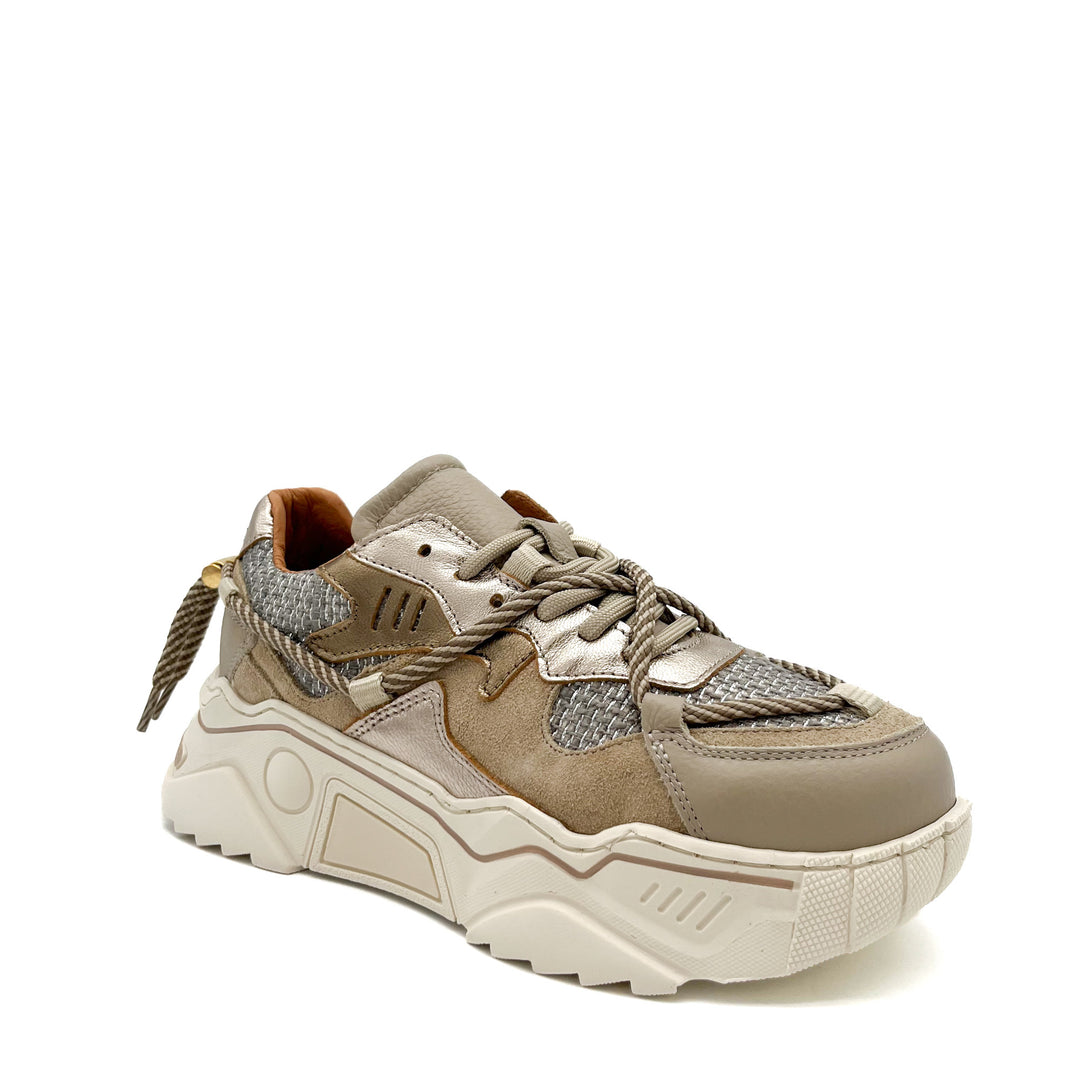 DWRS The label DWRS Turnschuhe Mädchen JUPITER tweed Taupe Stone