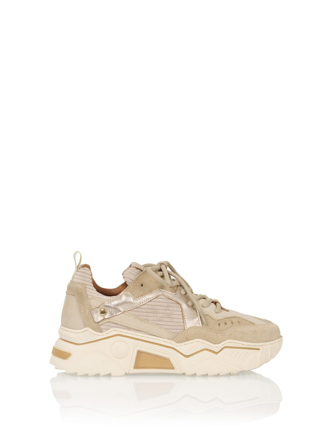 DWRS The label Sneakers PLUTO  beigefarbener Cord