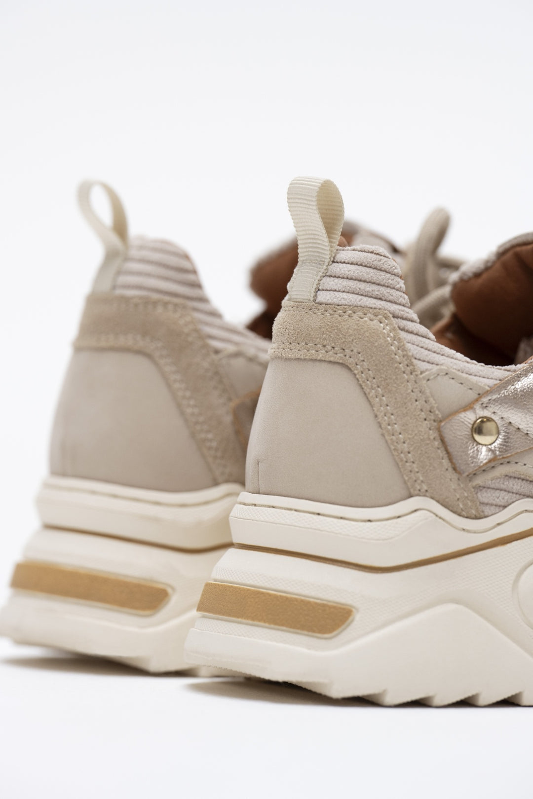 DWRS The label Sneakers PLUTO  beigefarbener Cord