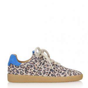 DWRS The label DWRS Turnschuhe POONA leopard Cobalt