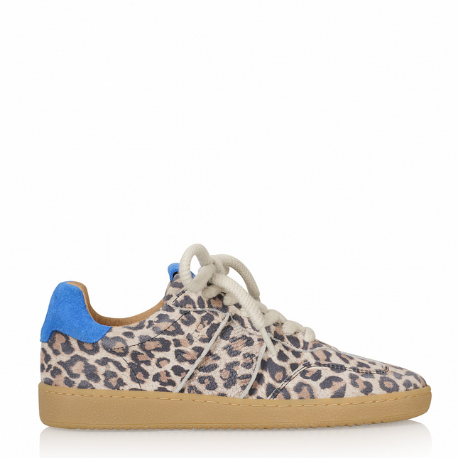 DWRS The label DWRS Turnschuhe POONA leopard Cobalt