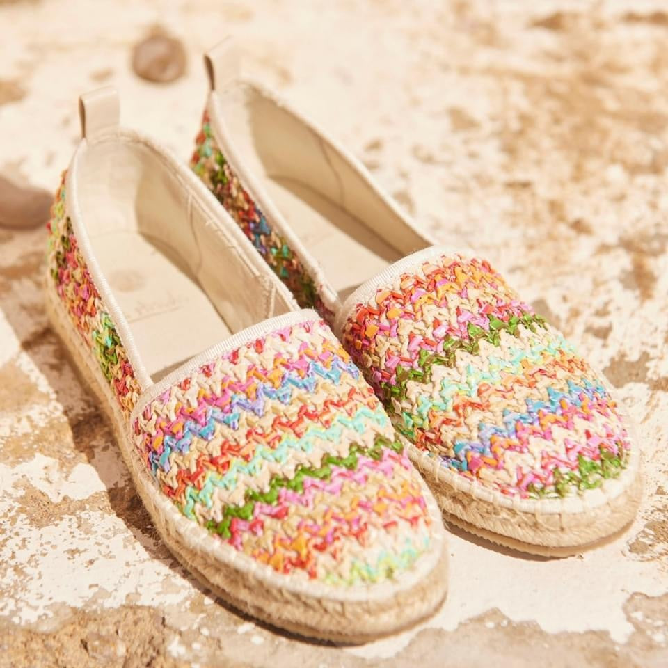 La Strada Espadrilles Mehrfarbiges Segeltuch