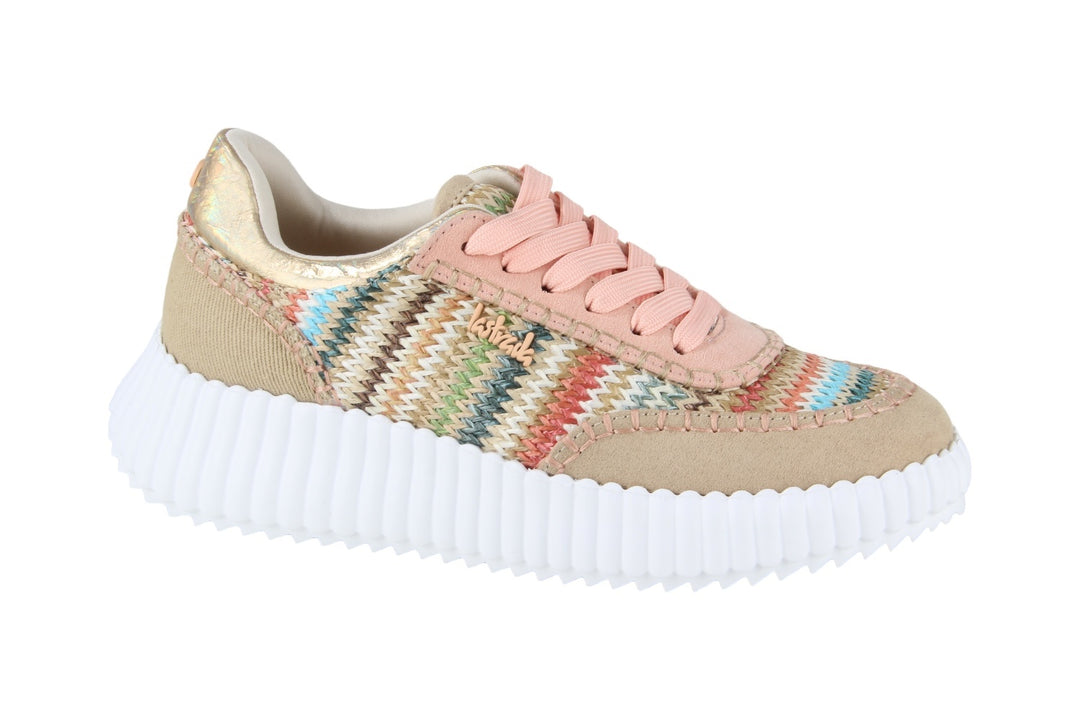 La Strada Turnschuhe Beige Mehrfarbig