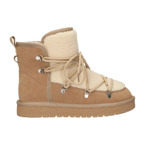 La Strada Schneestiefel Beige Teddy