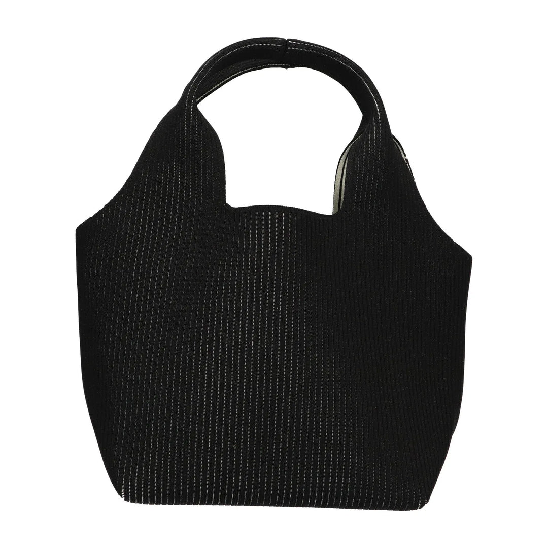 La Strada Tasche Keet Gestrickt Schwarz