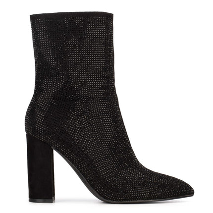 POSH by Poelman Stiefelette Schwarz Lauren Strass