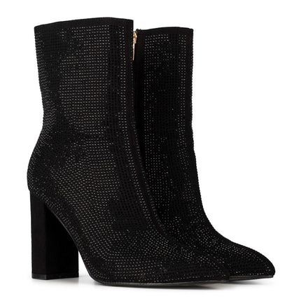 POSH by Poelman Stiefelette Schwarz Lauren Strass