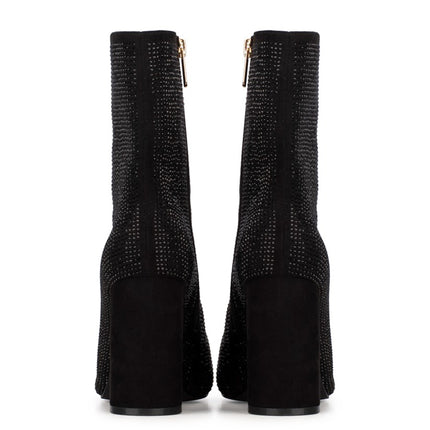 POSH by Poelman Stiefelette Schwarz Lauren Strass