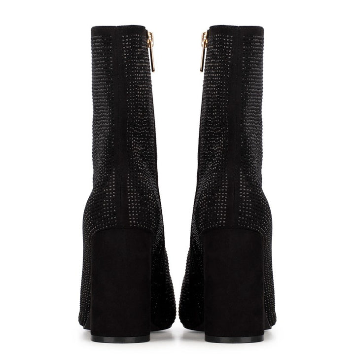 POSH by Poelman Stiefelette Schwarz Lauren Strass