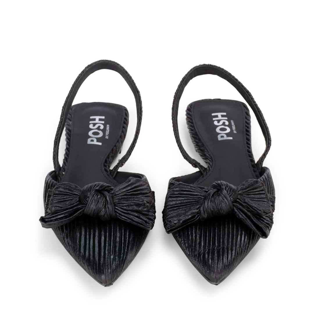 POSH by Poelman Slingback Pumps Schwarz Loa