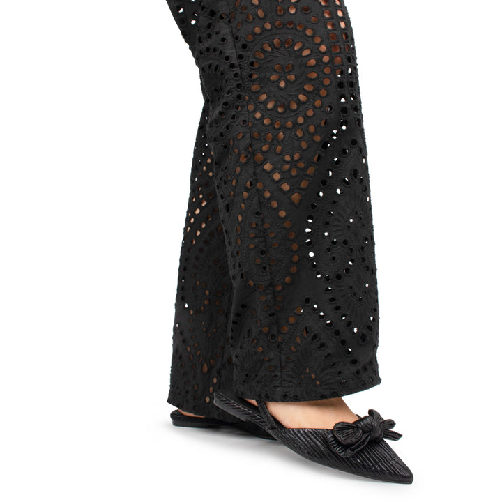 POSH by Poelman Slingback Pumps Schwarz Loa