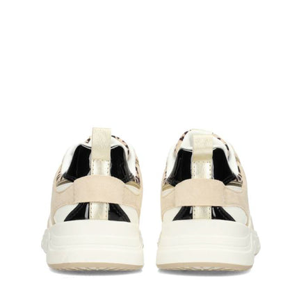 POSH by Poelman Sneakers Beige ROSIE Leopard