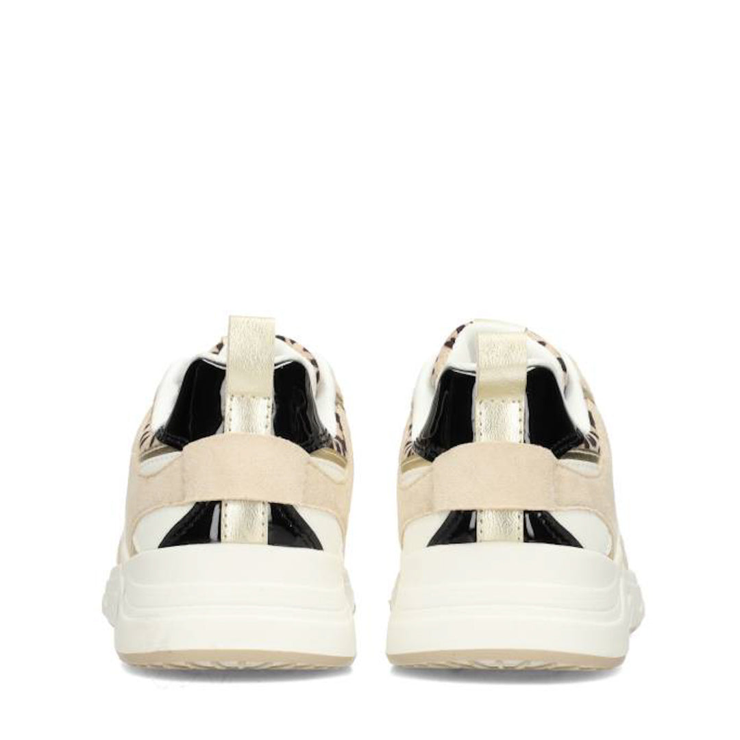 POSH by Poelman Sneakers Beige ROSIE Leopard
